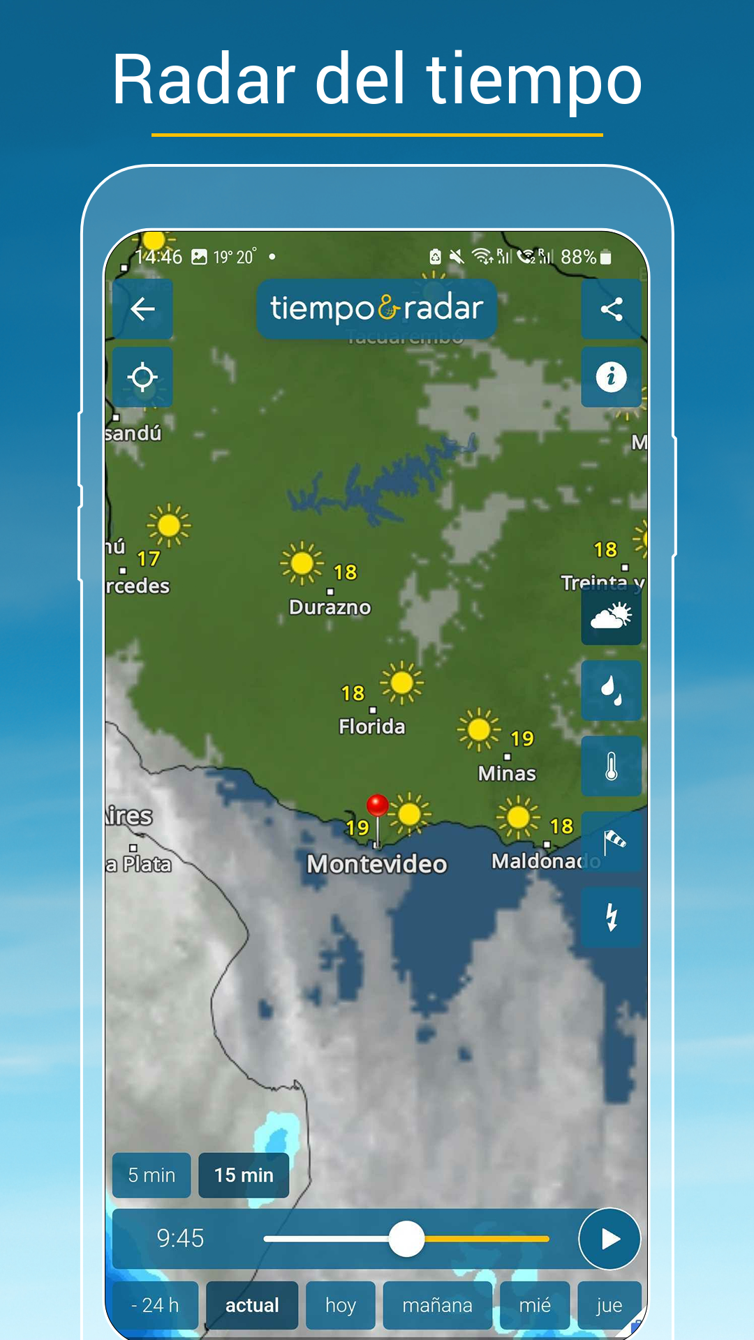 Radar del tiempo